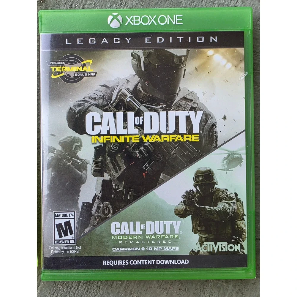 Xbox Game Lot GTA V Skyrim Xbox 360 Call of Duty Infinite Warfare Xbox One Bundl